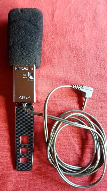 MIKROFON AIWA CM-30A Microphone Original Vintage Japan klappbar ...
