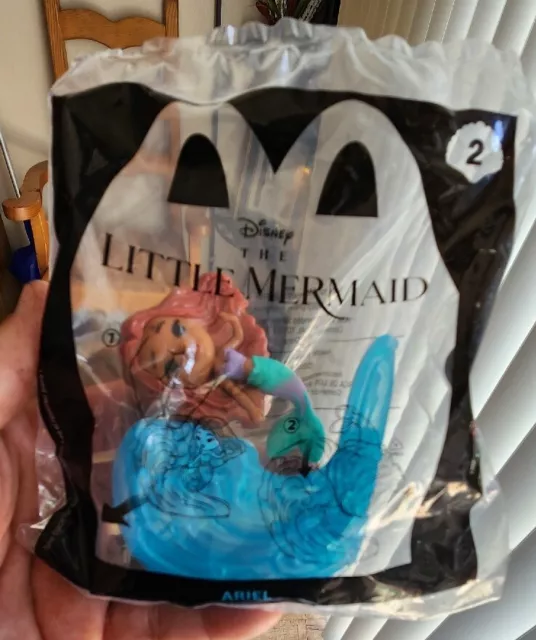 DISNEY THE LITTLE Mermaid 2023 McDonald's Ariel Happy Meal Spielzeug