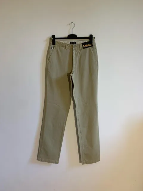 Pantalone Chinook mod. Chino's slack taglia 46-48. 100% Cotone. Colore Beige