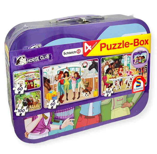 Schmidt Spiele 56464 Horse Club, Cavalcata in Campagna, Puzzle per Bambini da 150 Pezzi