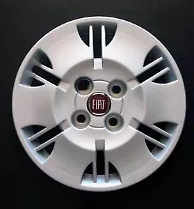 Coppa Ruota Copricerchio FIAT PANDA 2003 Dynamic 13 pollici Logo Fiat rosso