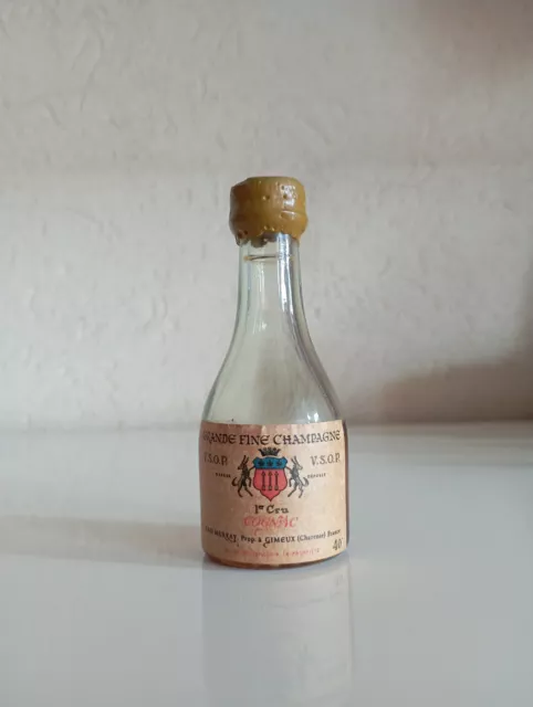 Old mini bottle cognac Murray VSOP 3cl