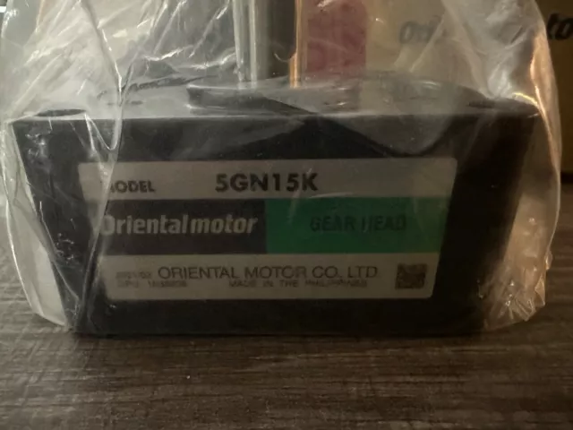 Oriental Motor 5Gn15K Gear Head