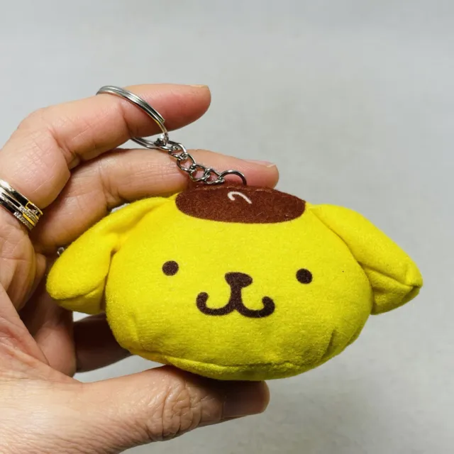 Sanrio Pompompurin Plush 6” Ring Chain McDonald 2020 Golden Retriever Dog Japan