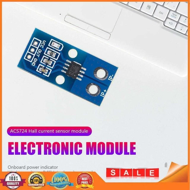 ACS712 20A RANGE Hall Current Sensor Electronic Module Board für