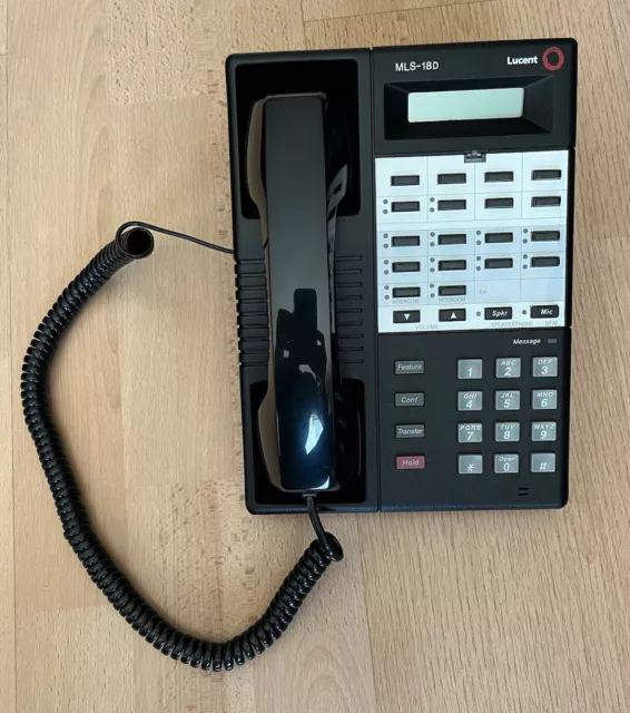 Avaya Lucent Partner MLS-18D Phone Black