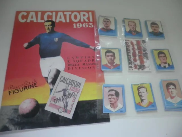 Album figurine Calciatori Lampo 1963 Pascutti + Set completo Anastatica #6