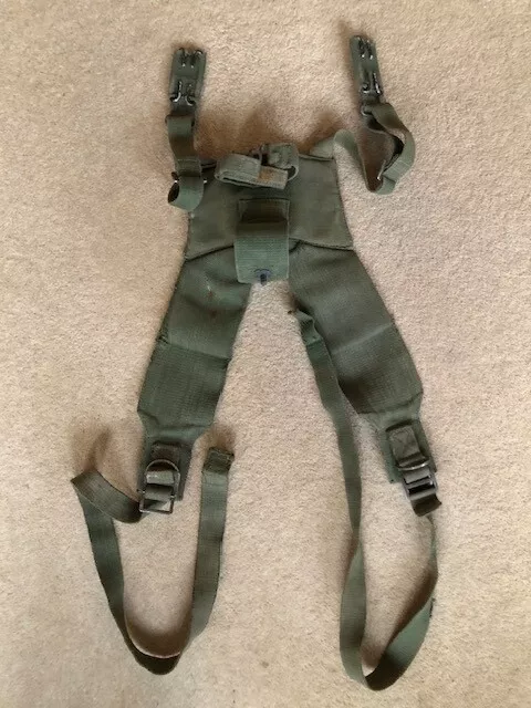 British Army Pattern 58 Yoke Webbing Olive Green