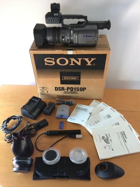 CAMERA SONY DSR-PD150 DVCAM MiniDV EUR 300,00 PicClick FR - Main Image