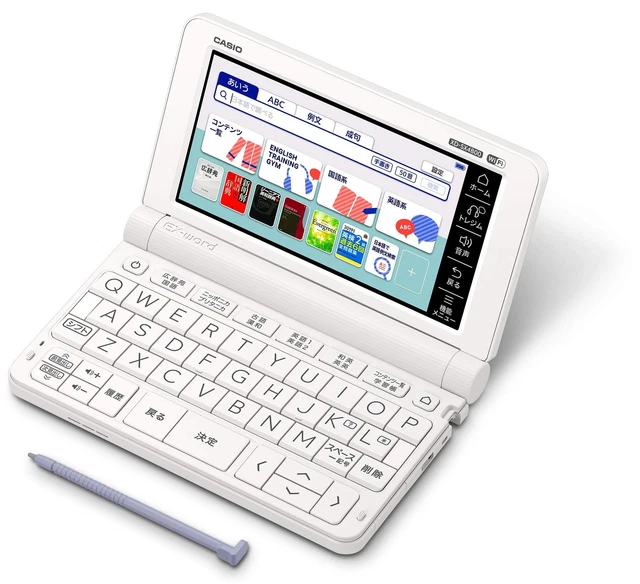 Casio Electronic Dictionary High School Student XD-SX4800WE 220 Content White XD