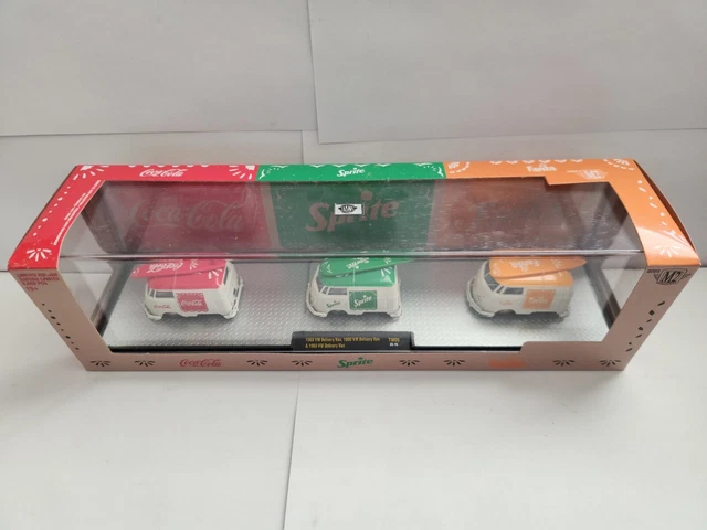 M2 Machines Coca-Cola Sprite Fanta 1960 VW Delivery Van TW06 L46