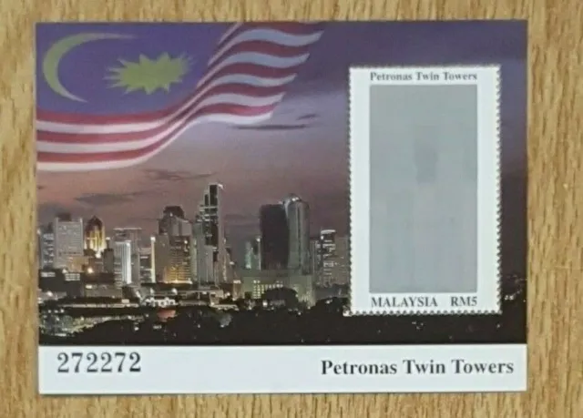 Malaysia 1999 Petronas Twin Towers *Hologramm *mnh