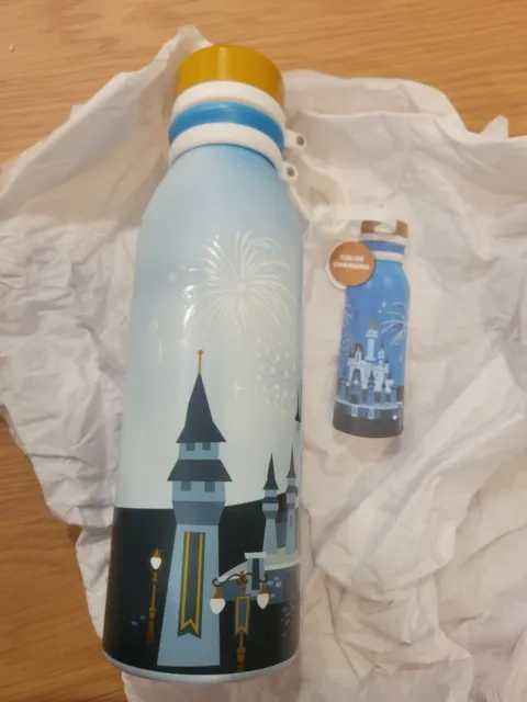 50th Anniversary Castle Fireworks Color-Changing Water Bottle – Magic Water  Bottle™