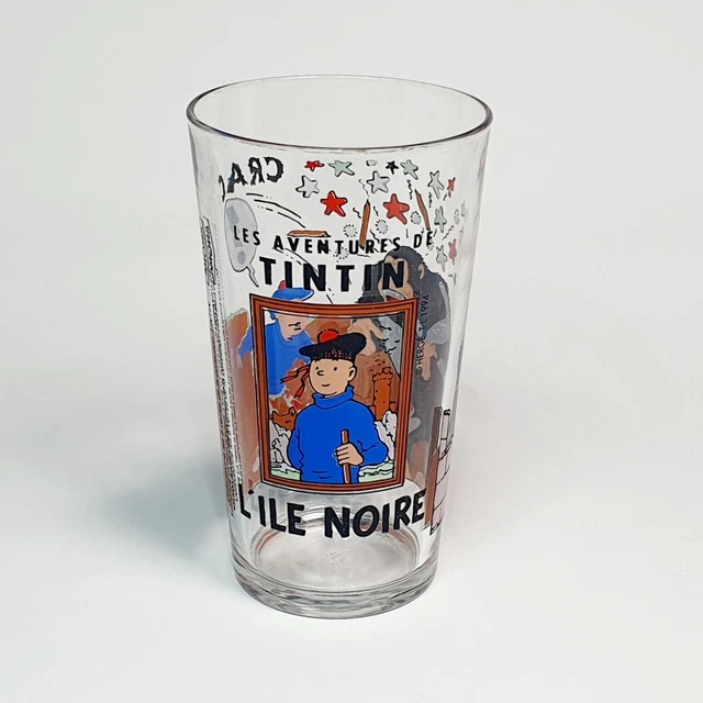 Verre à Moutarde Amora Collector Tintin - Édition 1994 Grande Taille - Les Cigares Du Pharaon