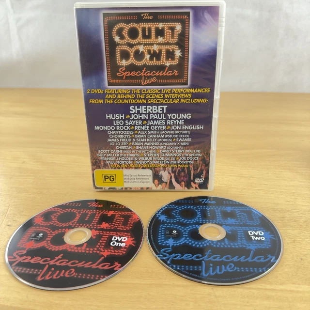 THE COUNTDOWN SPECTACULAR Live Molly Meldrum Sherbet Count Down