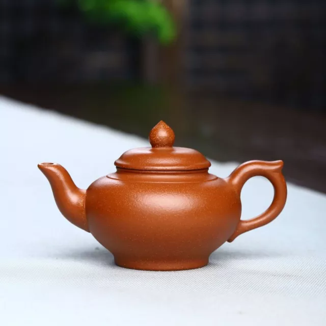 Pentola da tè fatta a mano contrassegnata 9 fori per infusore minerale originale vera pentola in argilla Yixing Zisha