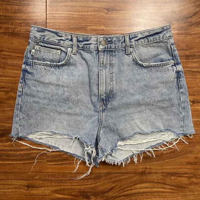 Revolve Lovers + Friends Jack High Rise Distressed Cut Off Shorts Size 31 EUC