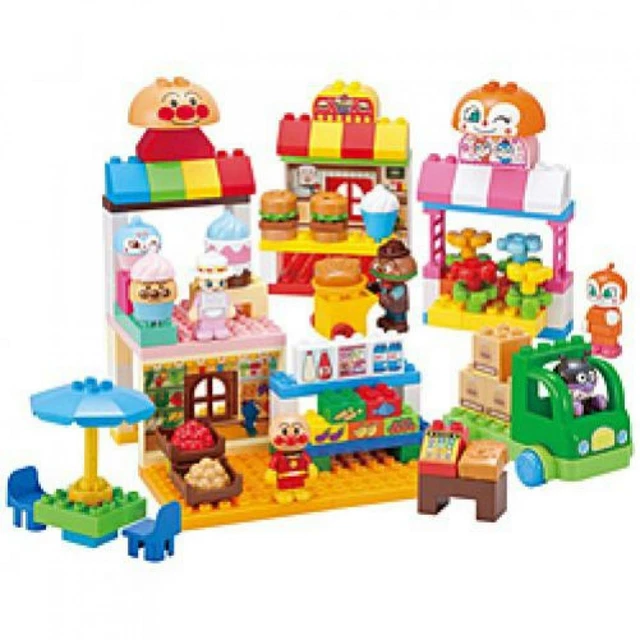 Anpanman – Set De Jeu Supersize Convinience Store (26 Accessoires) – Piles AAA Non Incluses