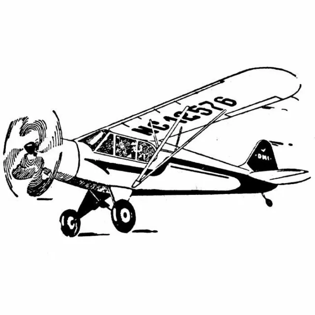 Bauplan Piper L 18 und Piper Cub PA 11