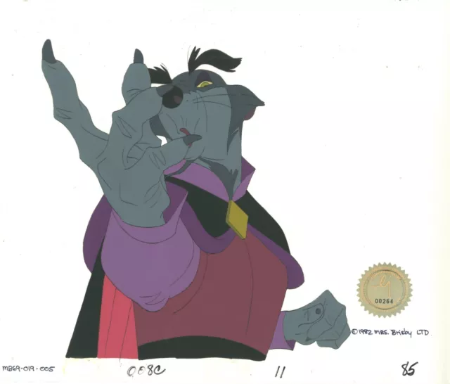 Don Bluth Secret of NIMH Jenner 1982 Cartoon Production Animation Cel 019-005