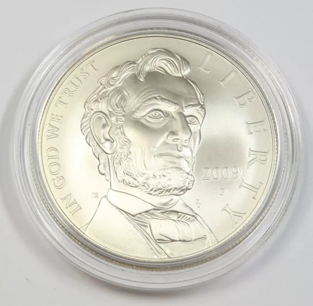 2009 P Uncirculated | Abraham Lincoln - Silver Dollar $1 US Coin #42097