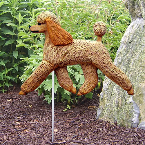 Poodle DIG Garden Stake