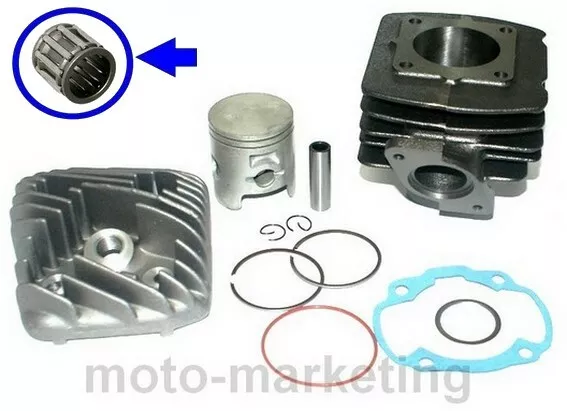 70 MODIFICA GRUPPO TERMICO TESTA GABBIA A RULLI KIT per HONDA X8R 50 S X R 98-03