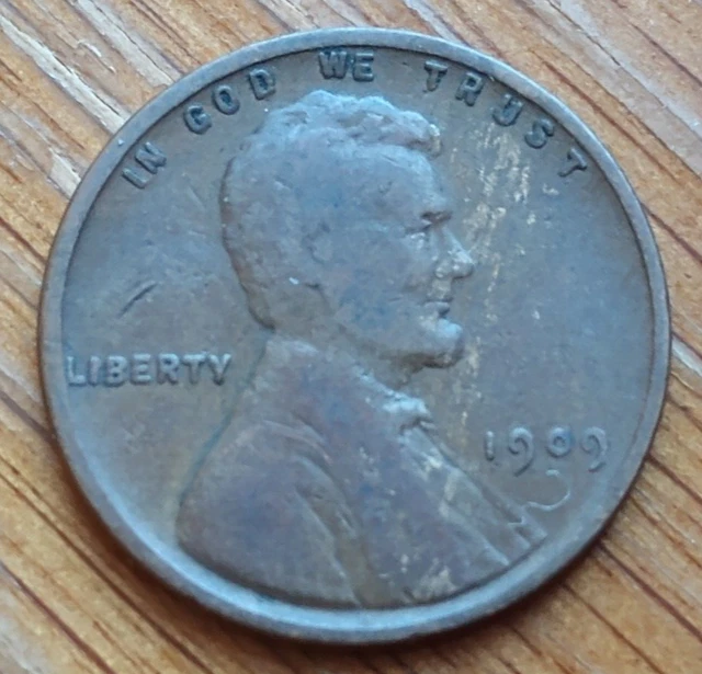 Lincoln Head Wheat Penny, 1909 VDB