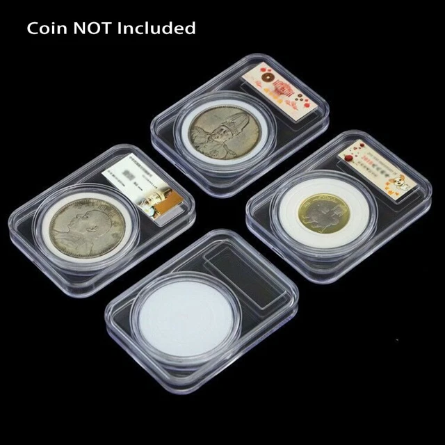 Étui de rangement pour pièces en argent premium 4 pièces ensemble adapté aux
