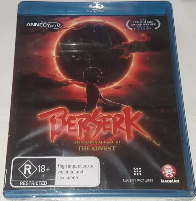 Berserk (2016 Season 1 & 2 +The Golden-Age Arc) ~ English Audio Version ~  DVD ~