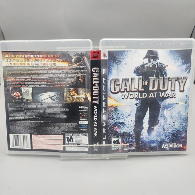 JEU CALL OF DUTY WORLD AT WAR FINAL FRONTS Platinum playstation 2 PS2 fps EUR 9,99 - FR
