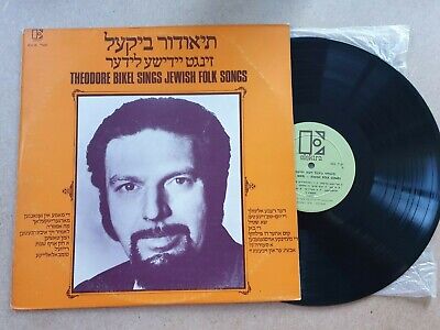 Theodore Bikel CD US, orig. #eks7281 Sings Yiddish theatre & folk songs 