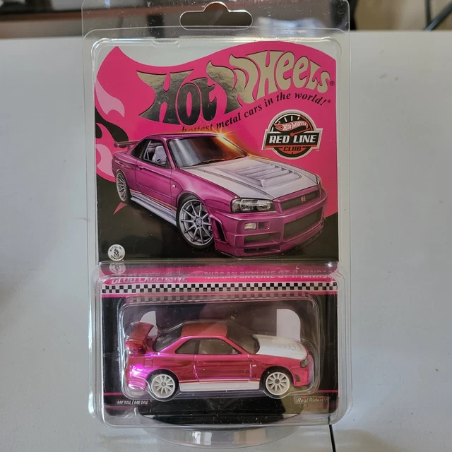 Hot Wheels Collector Nissan Skyline N°5 - Édition Limitée 1:64 - Bleu - Modèle De 2003
