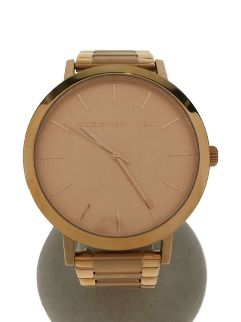 Christian Paul Quartz    Fashion Wristwatch 9882 From Japan