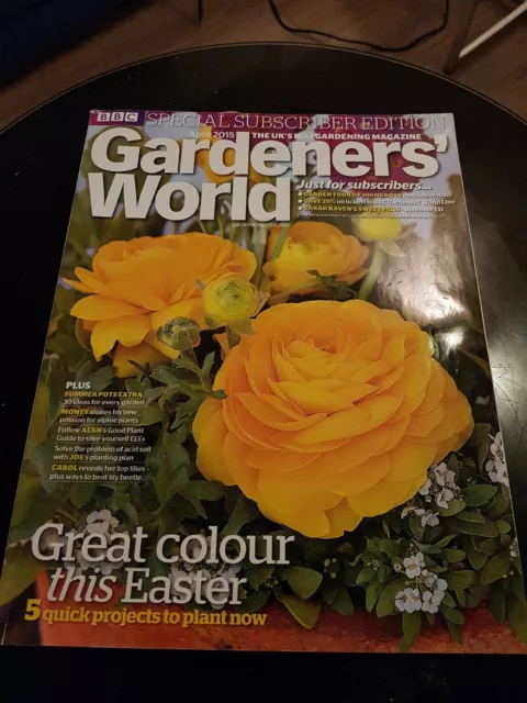 BBC Gardeners' World Magazine ~ April 2015