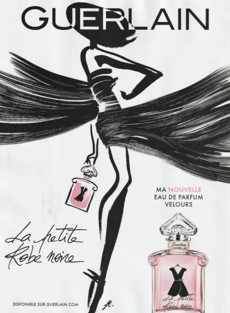 Publicité papier  -  La Petite Robe Noire de Guerlain