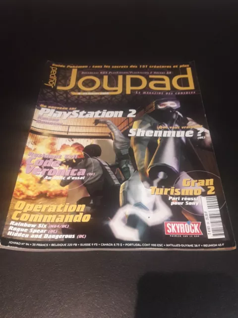 Joypad Magazine N° 94 Fevrier 2000 LIVRAISON GRATUITE