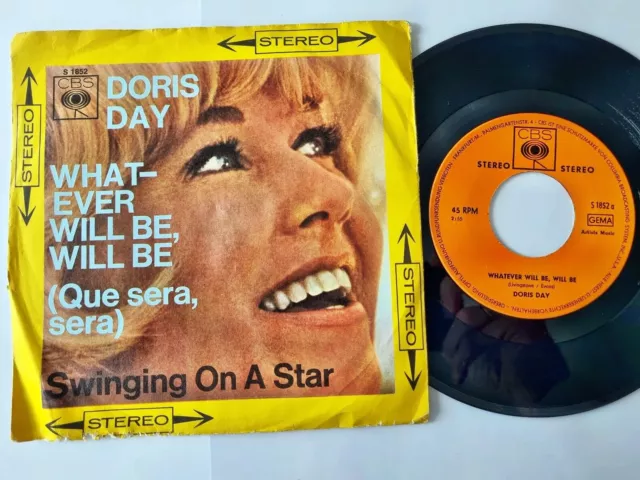 Doris Day - Whatever will be, will be (Que sera, sera) 7'' Vinyl Germany