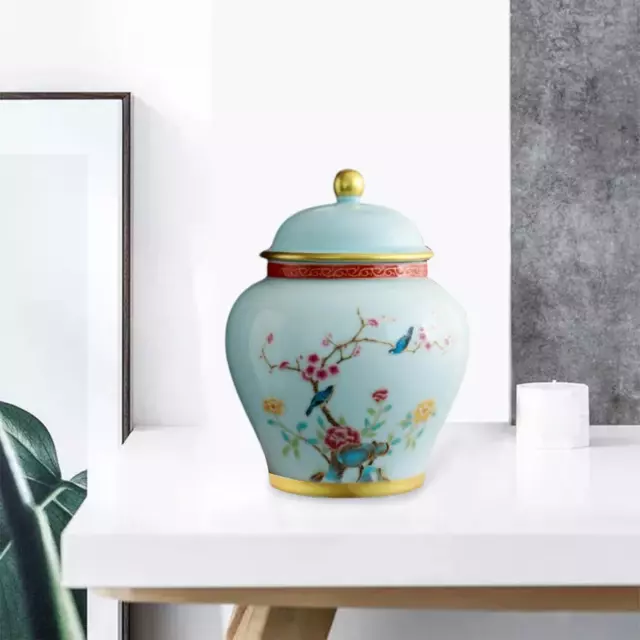 Porzellan Ingwer Glas Lebensmittelaufbewahrung Behälter Deko Keramik Vase mit Deckel