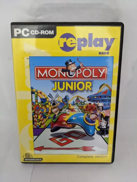 Monopoly Junior PC CD-ROM Game (Replay Kids)
