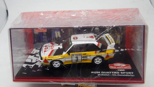 Audi Quattro HB 4 Rallye de Nouvelle Zélande 1984 Mikkola - Hertz