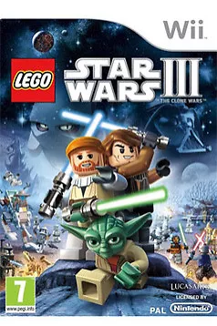 LEGO Star Wars III: The Clone Wars   three 3     (Nintendo Wii, 2011)