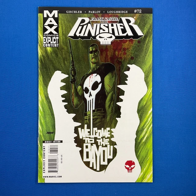 PUNISHER #72 Welcome to the Bayou Part 2 Marvel MAX Comics 2009