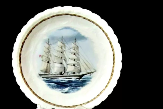 Coalport Miniature Amerigo Vespucci Plate, in Original Box - 5"