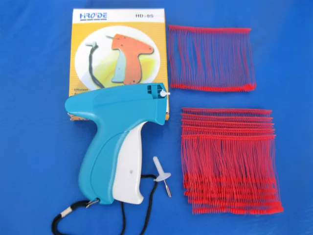 Garment Price Label Tag Tagging Gun Plus 1000  3" RED Barbs