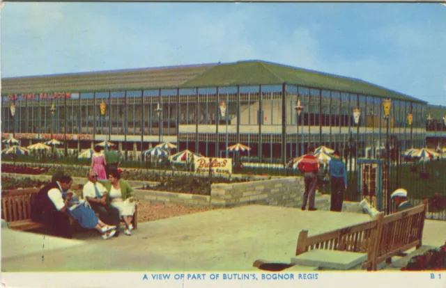 BUTLINS HOLIDAY CAMP, BOGNOR REGIS - Sussex Postcard