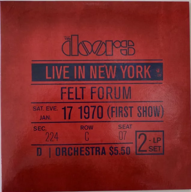 The Doors - Live In New York - Felt Forum 1970