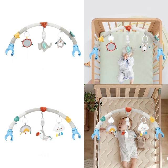 Chaîne Mobile De Poussette Caterbee – Jouet Sirène Avec Anneau De Dentition Et Miroir, Dès Naissance