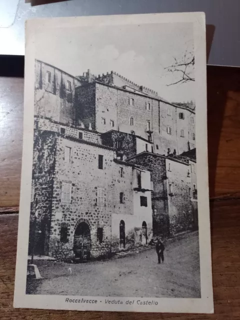 Cartolina D'epoca Fp Roccalvecce Viterbo Animata Vgt 1940/50"
