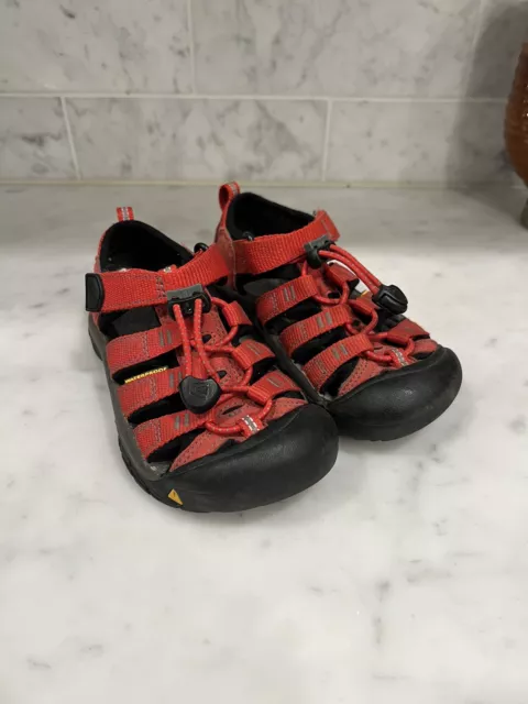 Keen Newport Youth Sandals Toddler sz 11 red